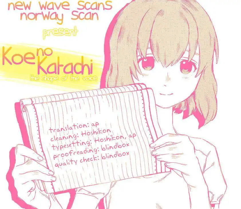 Koe no Katachi Chapter 1.5 1